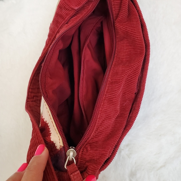 Vintage GAP Colduroy Fabric Mini Hand bag - Picture 6 of 7